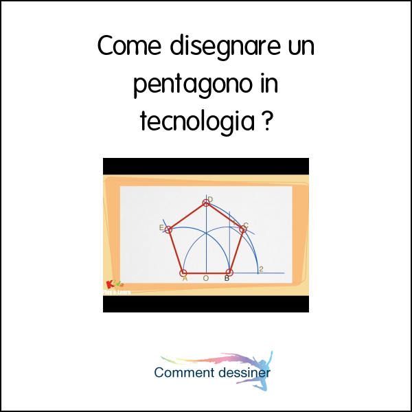 Come disegnare un pentagono in tecnologia